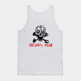 sylvan esso skullnation Tank Top